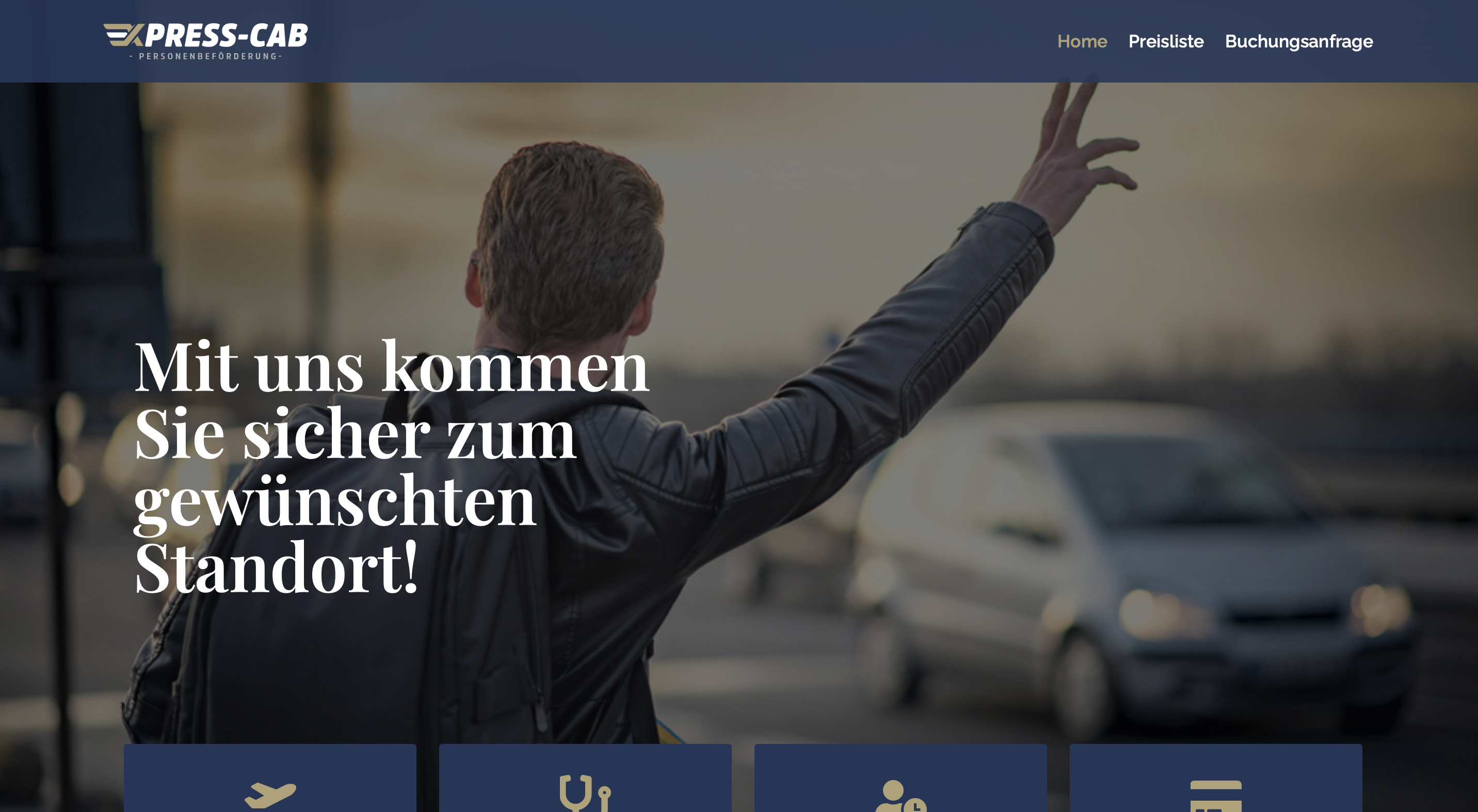 Vorschau der Webseite – Projekt Rasterwerk